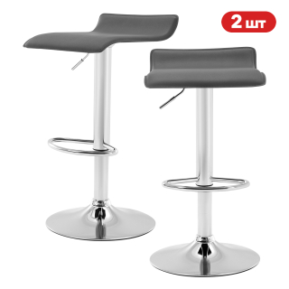 Комплект барных стульев Ergozen Tommy 2 шт серый
