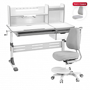 Комплект Anatomica Genius парта + кресло + надстройка + выдвижной ящик + подставка для книг